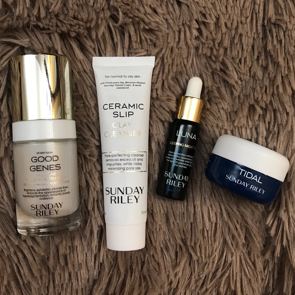 Sunday Riley #squadgoals mini kit!